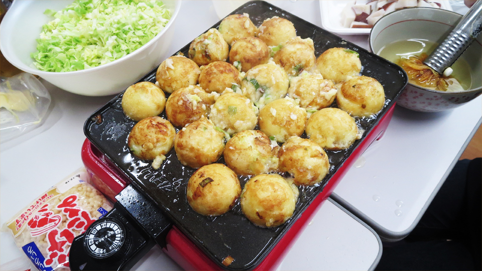 2020年11月 たこ焼きパーティー